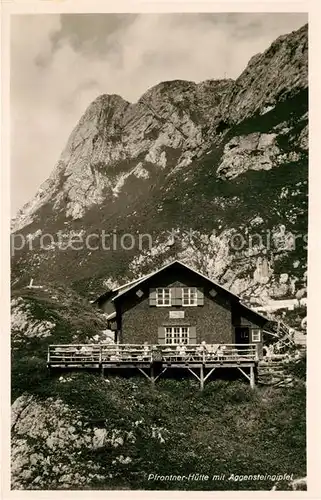 AK / Ansichtskarte Pfronten Pfrontner Huette Aggensteingipfel Pfronten