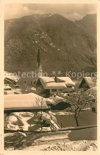 AK / Ansichtskarte Bayrischzell Vogelsang kleiner Traithen Winter Bayrischzell