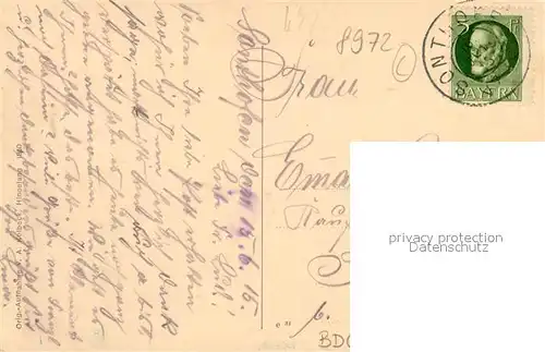 AK / Ansichtskarte Hochvogel Prinz Luitpoldhaus Hochvogel