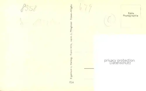 AK / Ansichtskarte Spielmannsau Trettachspitze Spielmannsau