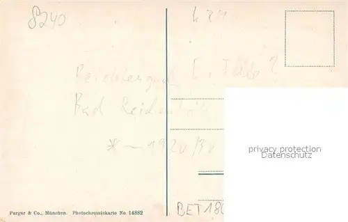 AK / Ansichtskarte Bad_Reichenhall Panoramakarte Bad_Reichenhall