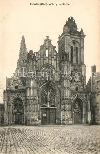 AK / Ansichtskarte Senlis_Oise Eglise Saint Pierre Senlis Oise