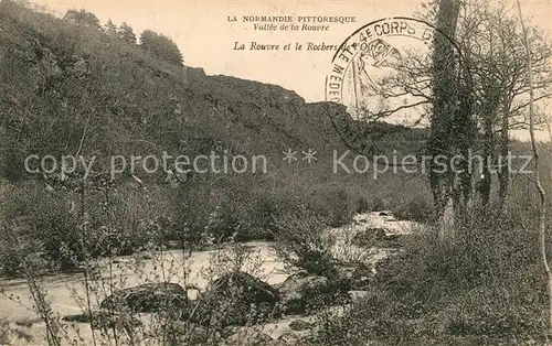 AK / Ansichtskarte Orne_Normandie Vallee de la Rouvre Rochers Orne Normandie