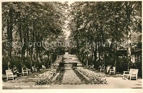 AK / Ansichtskarte Bad_Altheide Kurpromenade Bad_Altheide