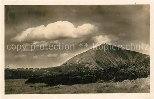 AK / Ansichtskarte Schneekoppe_Snezka Panorama Schneekoppe Snezka