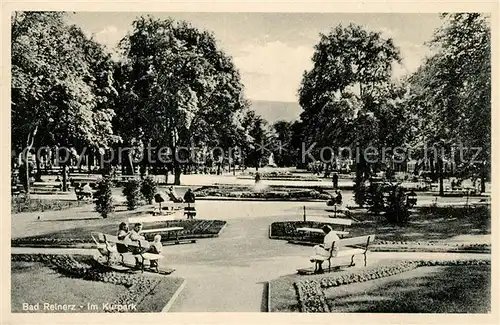 AK / Ansichtskarte Bad Reinerz Kurpark  Bad Reinerz