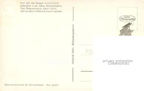 AK / Ansichtskarte Riesengebirge Schneekoppe Riesengebirge