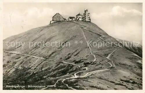 AK / Ansichtskarte Riesengebirge Schneekoppe  Riesengebirge