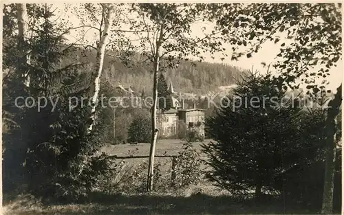 AK / Ansichtskarte Oberschreiberhau_Riesengebirge Schloss Oberschreiberhau