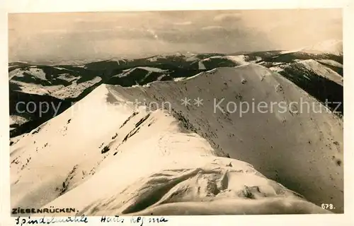 AK / Ansichtskarte Schneidemuehl Winterlandschaft Ziegenruecken Schneidemuehl