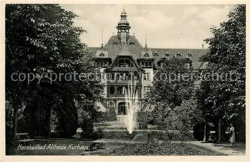 AK / Ansichtskarte Altheide_Bad Kurhaus Altheide_Bad