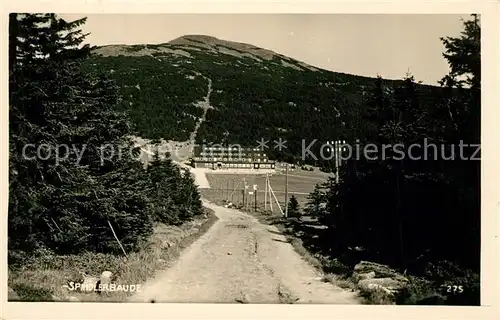 AK / Ansichtskarte Spindlerbaude Panorama Spindlerbaude