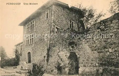 AK / Ansichtskarte Perouges Una Maison Perouges