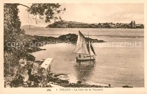 AK / Ansichtskarte Dinard_Ille_et_Vilaine_Bretagne La Cale de la Vicomte Dinard_Ille