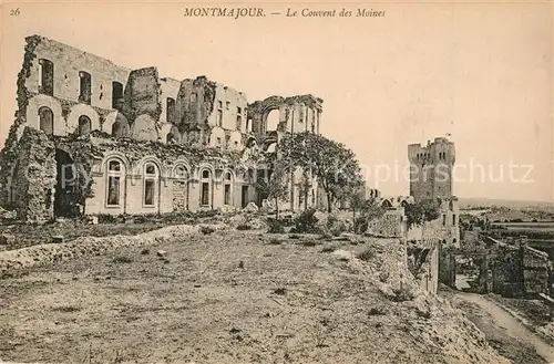 AK / Ansichtskarte Montmajour Couvent des Moines Montmajour