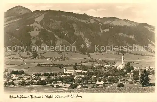 AK / Ansichtskarte Pfronten Panorama Edelsberg Pfronten