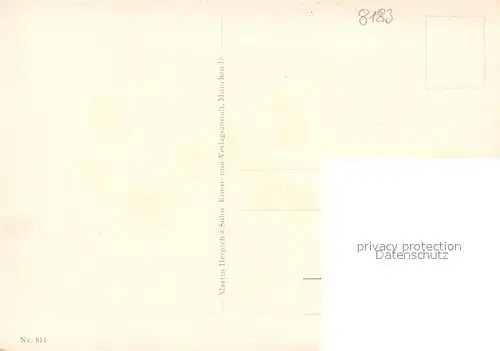 AK / Ansichtskarte Tegernsee Panorama Kuenstlerkarte Tegernsee