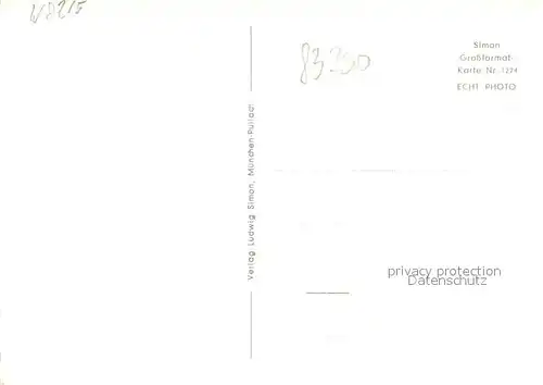 AK / Ansichtskarte Marquartstein Ortsansicht  Marquartstein