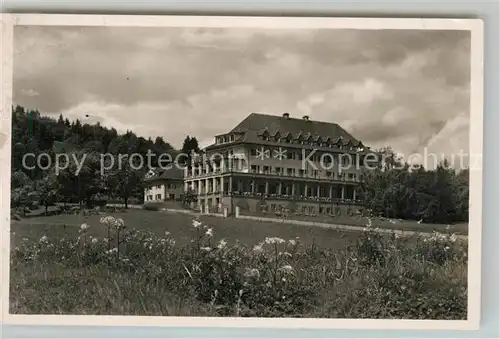 AK / Ansichtskarte Freudenstadt Reichspostministerium Erholungsheim Freudenstadt