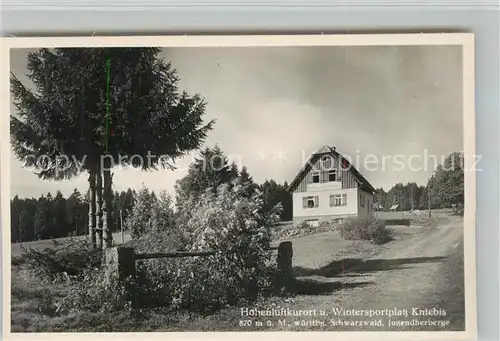 AK / Ansichtskarte Kniebis_Freudenstadt Jugendherberge Kniebis_Freudenstadt