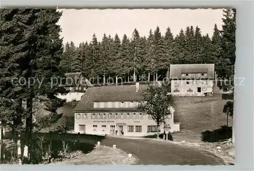 AK / Ansichtskarte Kniebis_Freudenstadt Gasthaus Pension Waldhorn Kniebis_Freudenstadt
