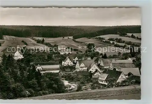 AK / Ansichtskarte Obermusbach_Freudenstadt Gasthaus Sonnenblick Panorama Obermusbach_Freudenstadt
