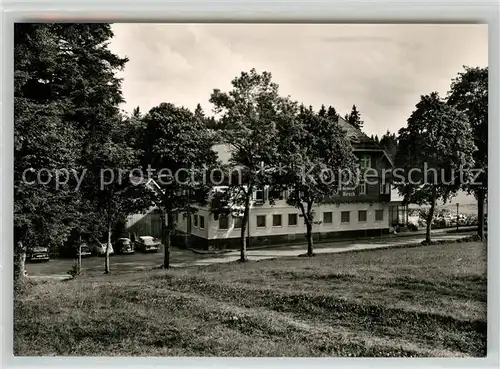 AK / Ansichtskarte Zwieselberg_Freudenstadt Hotel Hirsch Zwieselberg_Freudenstadt