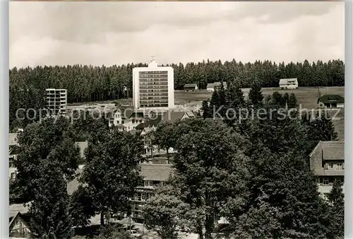 AK / Ansichtskarte Kniebis_Freudenstadt Hotelanlagen Kniebis_Freudenstadt