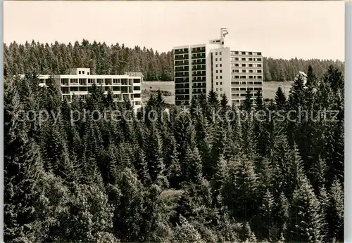 AK / Ansichtskarte Kniebis_Freudenstadt Sanatorium Kniebis_Freudenstadt