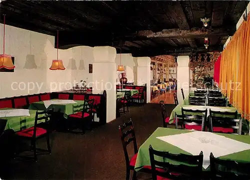 AK / Ansichtskarte Schlingen Restaurant Jagdhof  Schlingen
