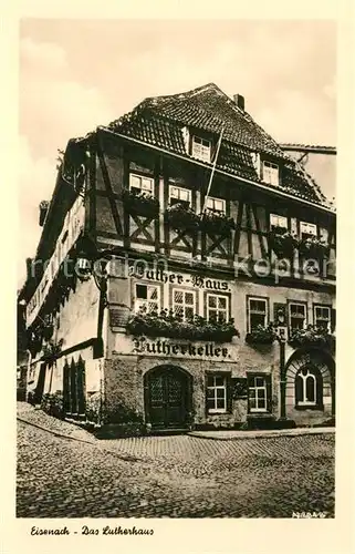 AK / Ansichtskarte Eisenach_Thueringen Lutherhaus  Eisenach Thueringen