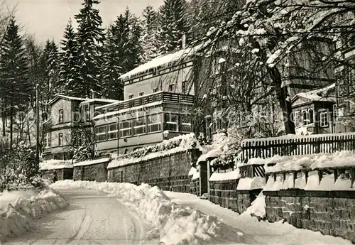 AK / Ansichtskarte Friedrichroda Sanatorium Tannenhof  Friedrichroda