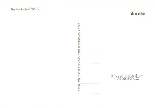 AK / Ansichtskarte Buesum_Nordseebad  Buesum_Nordseebad