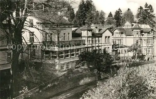 AK / Ansichtskarte Friedrichroda Sanatorium Tannenhof  Friedrichroda