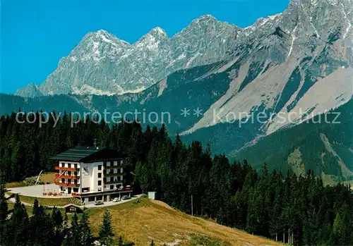 AK / Ansichtskarte Ramsau_Dachstein_Steiermark Hotel Berggasthof Erlbacher  Ramsau_Dachstein