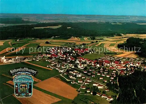 AK / Ansichtskarte Dittishausen Fliegeraufnahme Dittishausen
