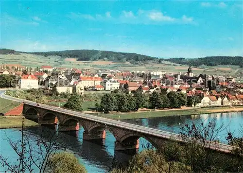 AK / Ansichtskarte Marktheidenfeld Bruecke Marktheidenfeld