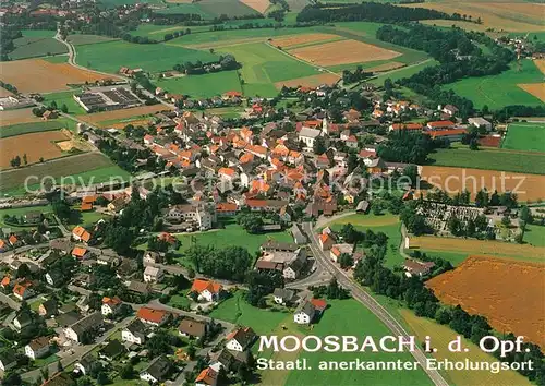 AK / Ansichtskarte Moosbach_Vohenstrauss Fliegeraufnahme Moosbach_Vohenstrauss