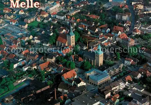 AK / Ansichtskarte Melle_Osnabrueck Fliegeraufnahme Melle_Osnabrueck
