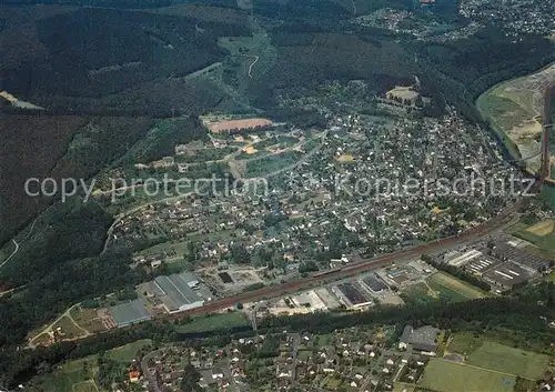 AK / Ansichtskarte Mudersbach_Sieg Fliegeraufnahme Mudersbach Sieg