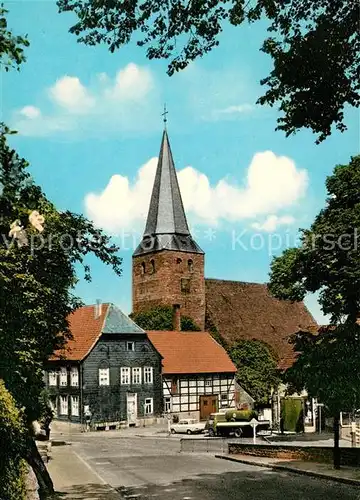AK / Ansichtskarte Luebbecke_Westfalen Kirche Luebbecke_Westfalen
