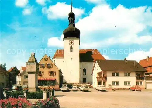AK / Ansichtskarte Koenigstein_Oberpfalz Evang. Luth. St. Georgskirche Koenigstein_Oberpfalz