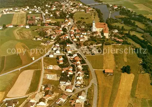 AK / Ansichtskarte Walderbach Fliegeraufnahme Ehemalige Klosterkirche Walderbach