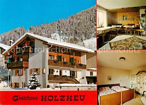 AK / Ansichtskarte Bad_Oberdorf Gaestehaus Holzheu Bad_Oberdorf