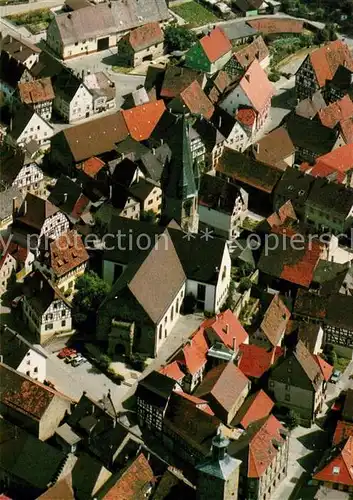 AK / Ansichtskarte Eppingen Fliegeraufnahme Katholische Stadtpfarrkirche U. Lb. Frau Eppingen