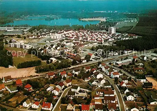 AK / Ansichtskarte Kahl Fliegeraufnahme Campingplatz Kahl