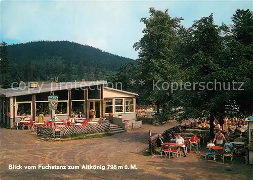 AK / Ansichtskarte Koenigstein_Taunus Fuchstanz zum Altkoenig Koenigstein_Taunus