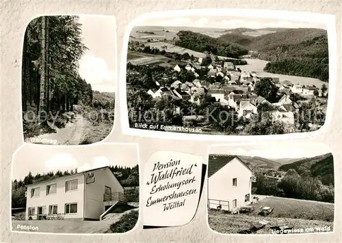 AK / Ansichtskarte Emmershausen Pension Waldfried Emmershausen
