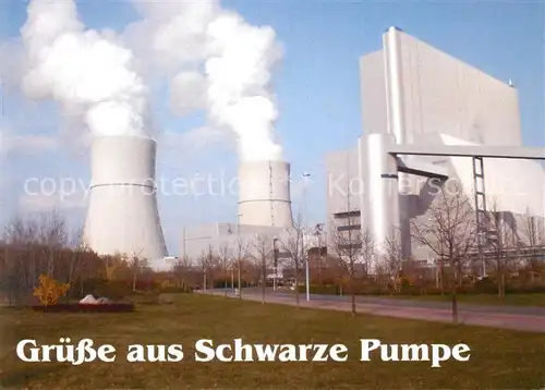 AK / Ansichtskarte Spremberg_Niederlausitz Schwarze Pumpe Spremberg_Niederlausitz