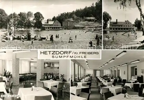 AK / Ansichtskarte Hetzdorf_Halsbruecke Sumpfmuehle Hetzdorf Halsbruecke